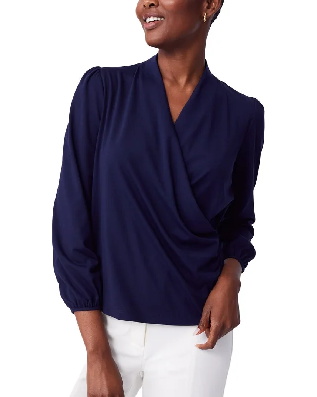 J.McLaughlin Sophy Shirt-- Boxy Fit Fitted Loose