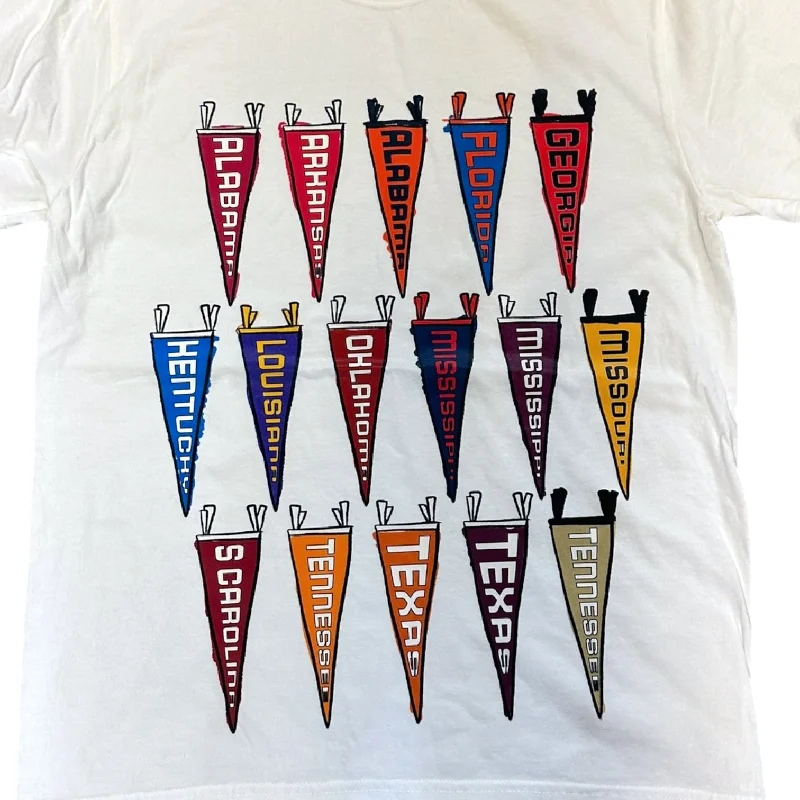 SEC Banner Shirt-- Houndstooth Herringbone Solid