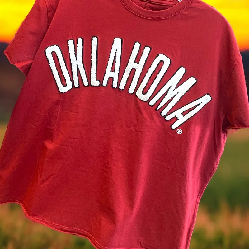 Oversized Oklahoma Shirt-- Spandex Blend Rayon Blend Denim Blend