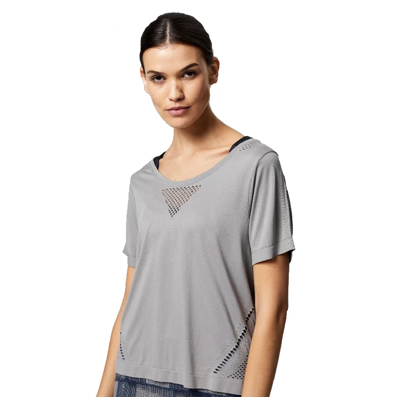 Varley Levinson Womens T-Shirt-- Knit Fabric Woven Fabric Fleece Fabric