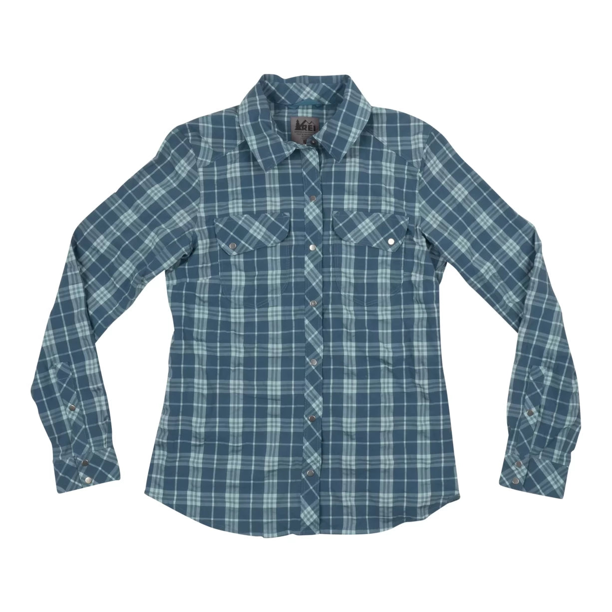 REI Co-op Northway Plaid Shirt - Women's-- Cashmere Blend Cotton Blend Poly Blend