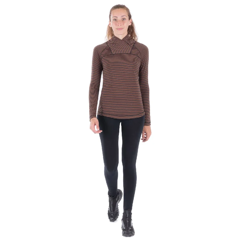 Indygena Strika II Womens Long Sleeve Shirt-- Fitted T-Shirt Seamless Stretchy