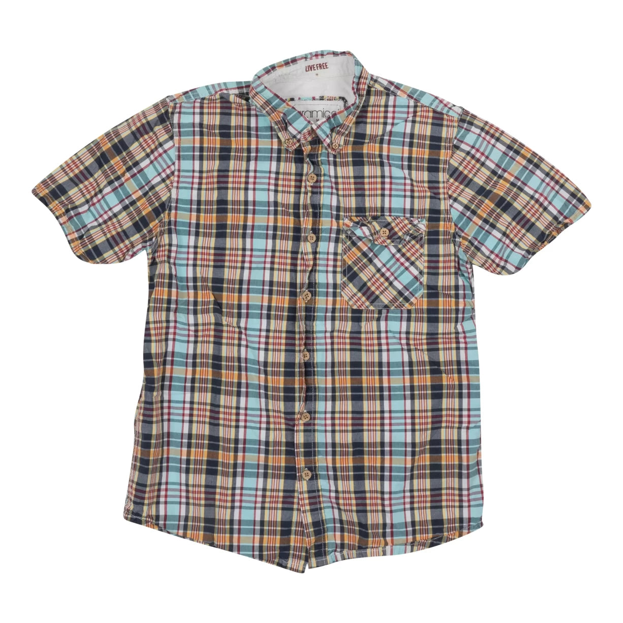 Gramicci Button Down Short Sleeve Shirt - Women's-- Terry Blend Velvet Blend Canvas Blend