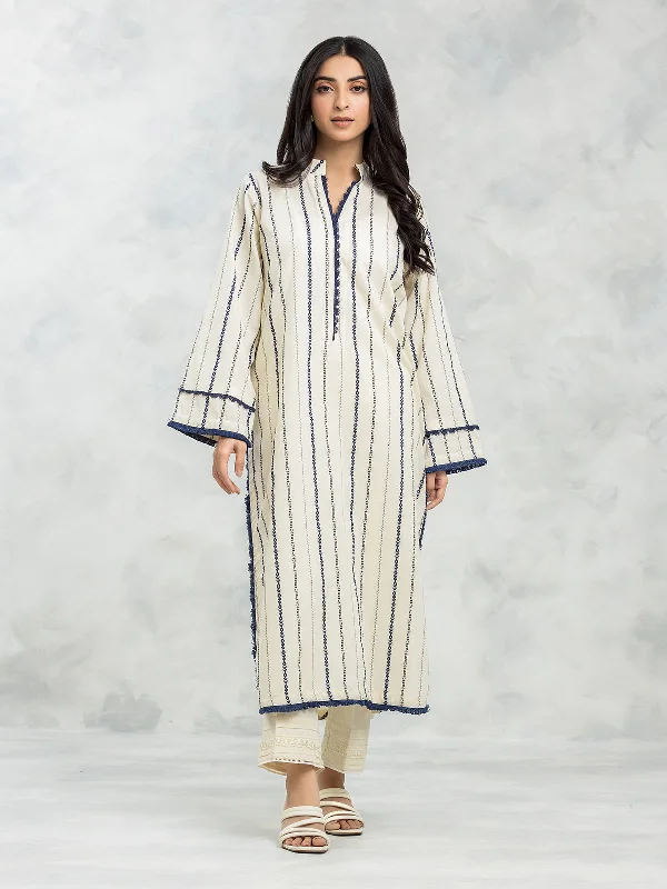 Pret 1Pc Printed Jacquard Shirt - EWTKS24-69644S-- Terry Blend Velvet Blend Canvas Blend Pret 1Pc Printed Jacquard Shirt - EWTKS24-69644S-- Terry Blend Velvet Blend Canvas Blend