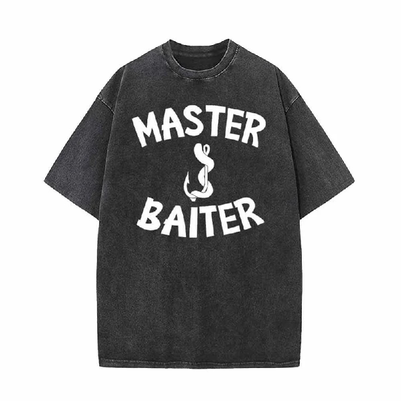 Master Baiter Vintage Washed T-shirt-- Rayon Velvet Corduroy