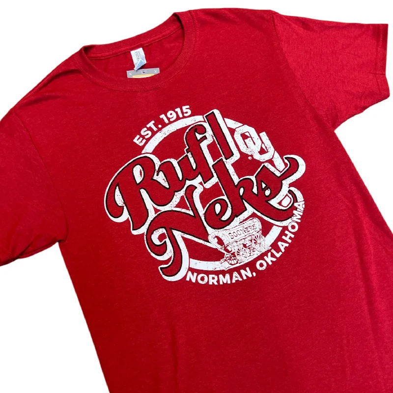Ruf/Neks T-shirt-- Polka Dot Checkered Tartan