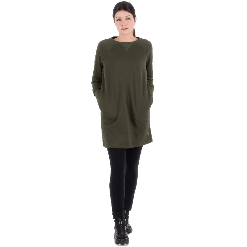 Indygena Eroso Womens Long Sleeve Shirt-- Collared Crew Neck Turtle Neck