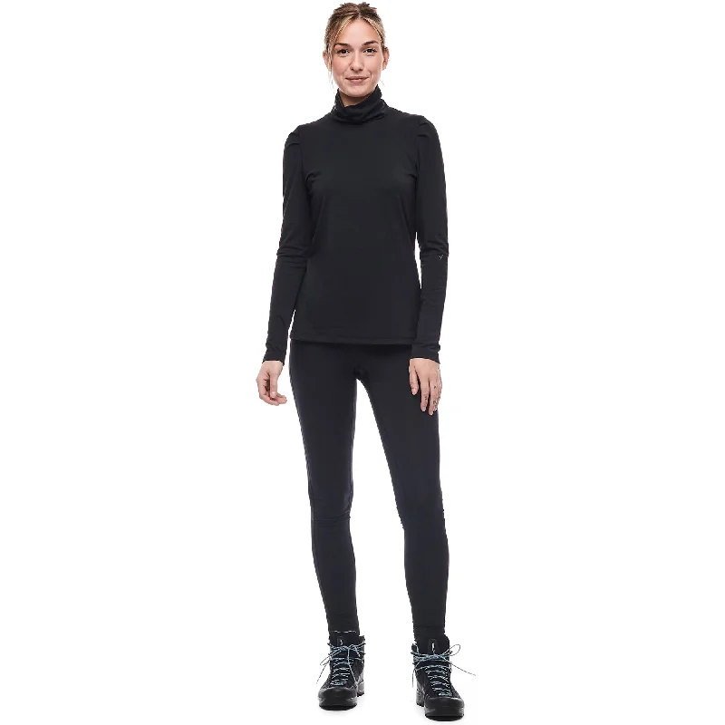 Indyeva Matara Womens Longsleeve Shirt-- Ribbed T-Shirt High Neck Heavyweight