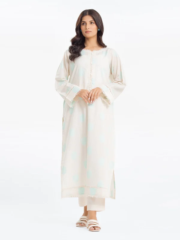 Pret 2Pc Printed Jacquard Shirt Trouser - EWTKS24-80098ST-- Zippered Front Buttoned Front Snap Front Pret 2Pc Printed Jacquard Shirt Trouser - EWTKS24-80098ST-- Zippered Front Buttoned Front Snap Front
