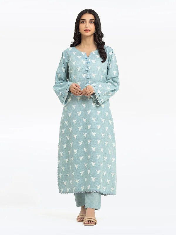 Pret 2Pc Printed Jacquard Shirt Trouser - EWTKS24-80090ST-- Rayon Fabric Velvet Fabric Corduroy Fabric Pret 2Pc Printed Jacquard Shirt Trouser - EWTKS24-80090ST-- Rayon Fabric Velvet Fabric Corduroy Fabric