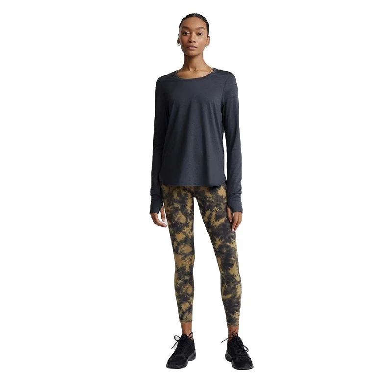 Varley Kearney Slate Marl Womens Long Sleeve Shirt-- Fitted T-Shirt Seamless Stretchy Varley Kearney Slate Marl Womens Long Sleeve Shirt-- Fitted T-Shirt Seamless Stretchy