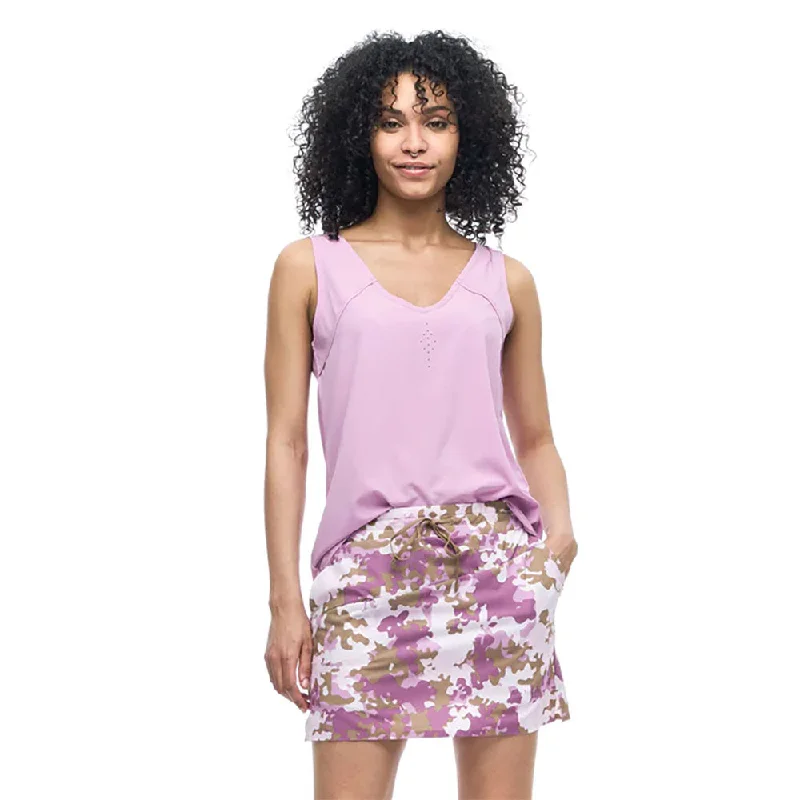 Indyeva Halka II Womens Sleeveless Shirt-- Seamless Knitted Crochet