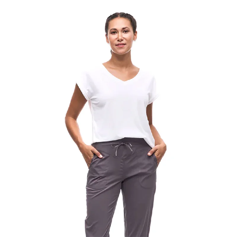 Indyeva Sofi LT II Womens V-Neck Shirt-- Iron Safe Non-Iron Wrinkle Free