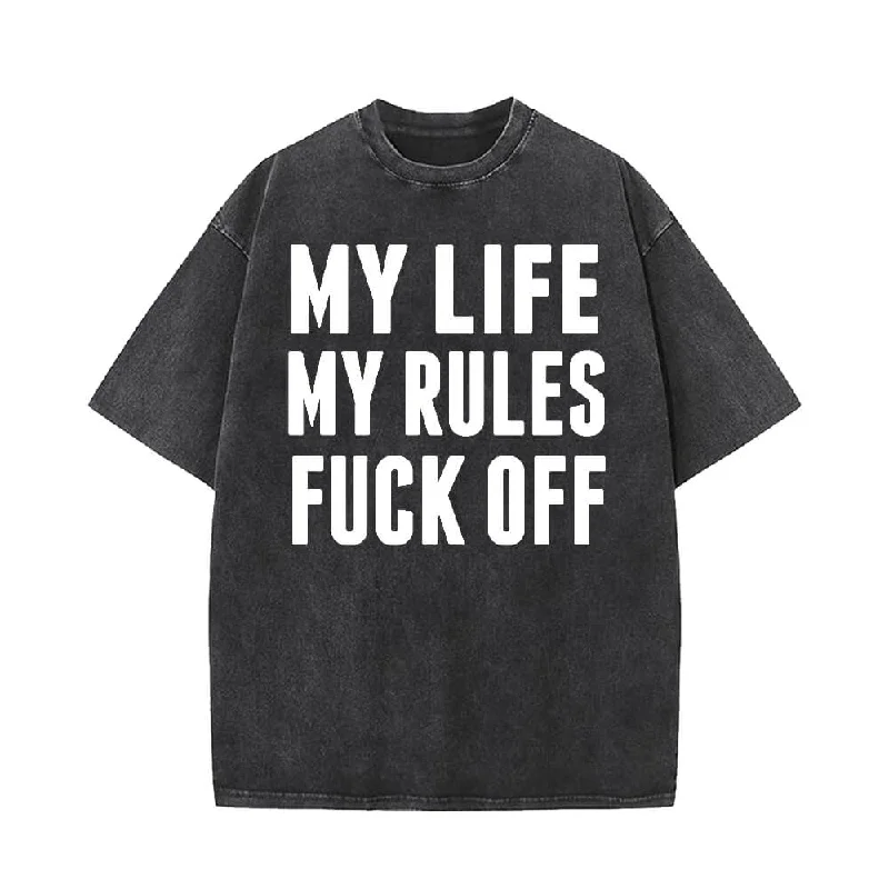 My Life My Rules T-shirt shorts Baseball Hats-- Polka Dot Checkered Tartan