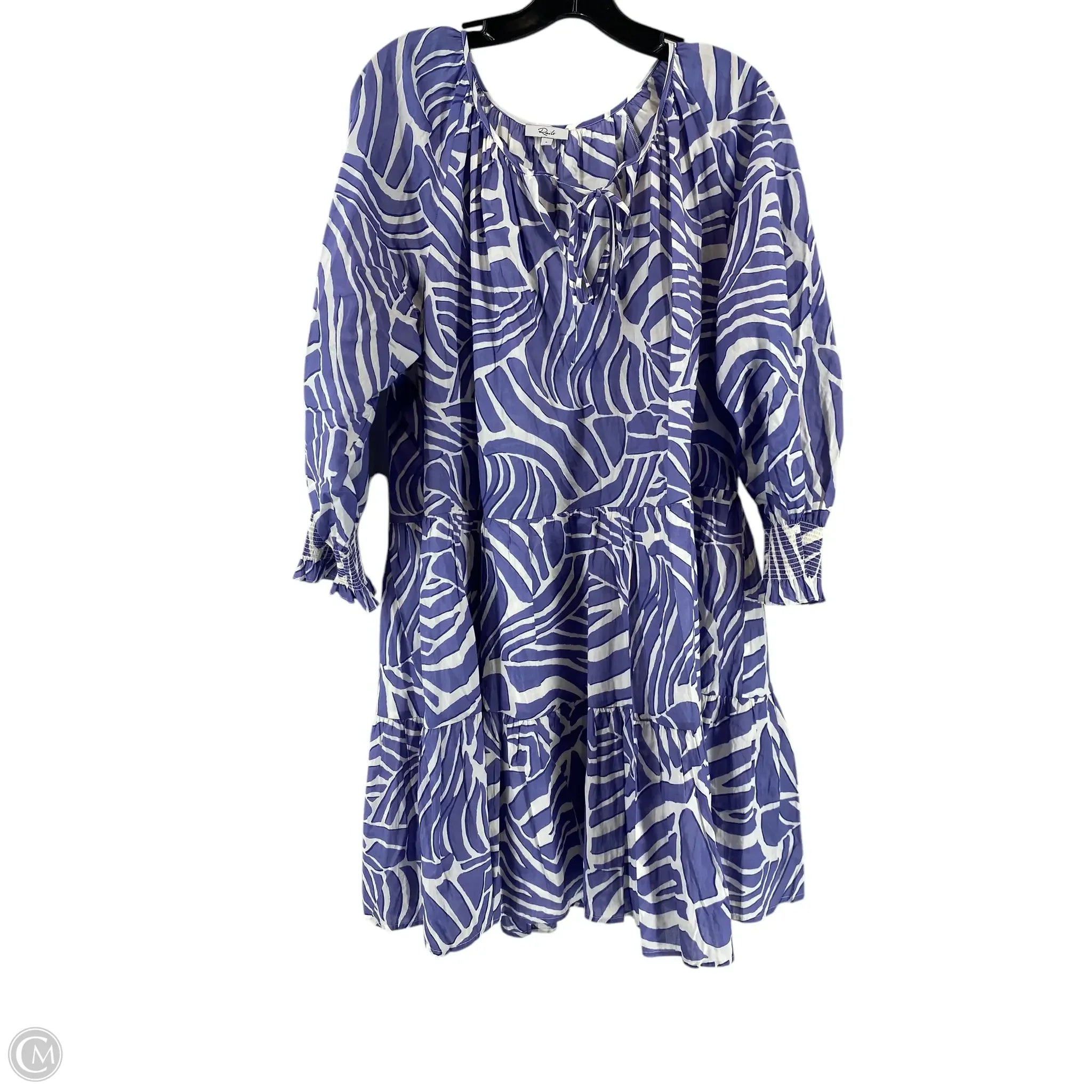 Dress Casual Short By Rails In Blue, Size: L A-Line Day Work