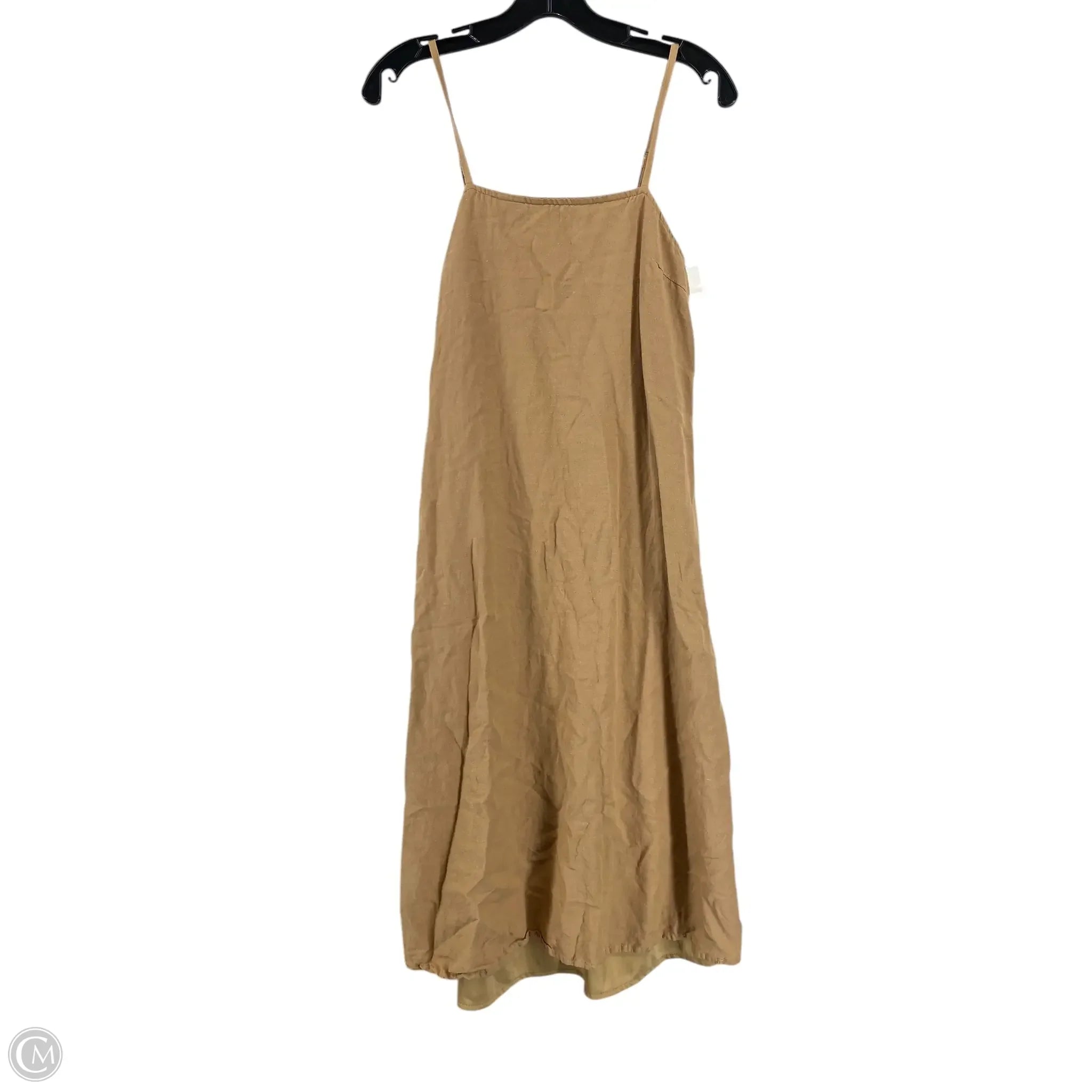 Dress Casual Midi By Japna In Brown, Size: M Tunics Running lightweight