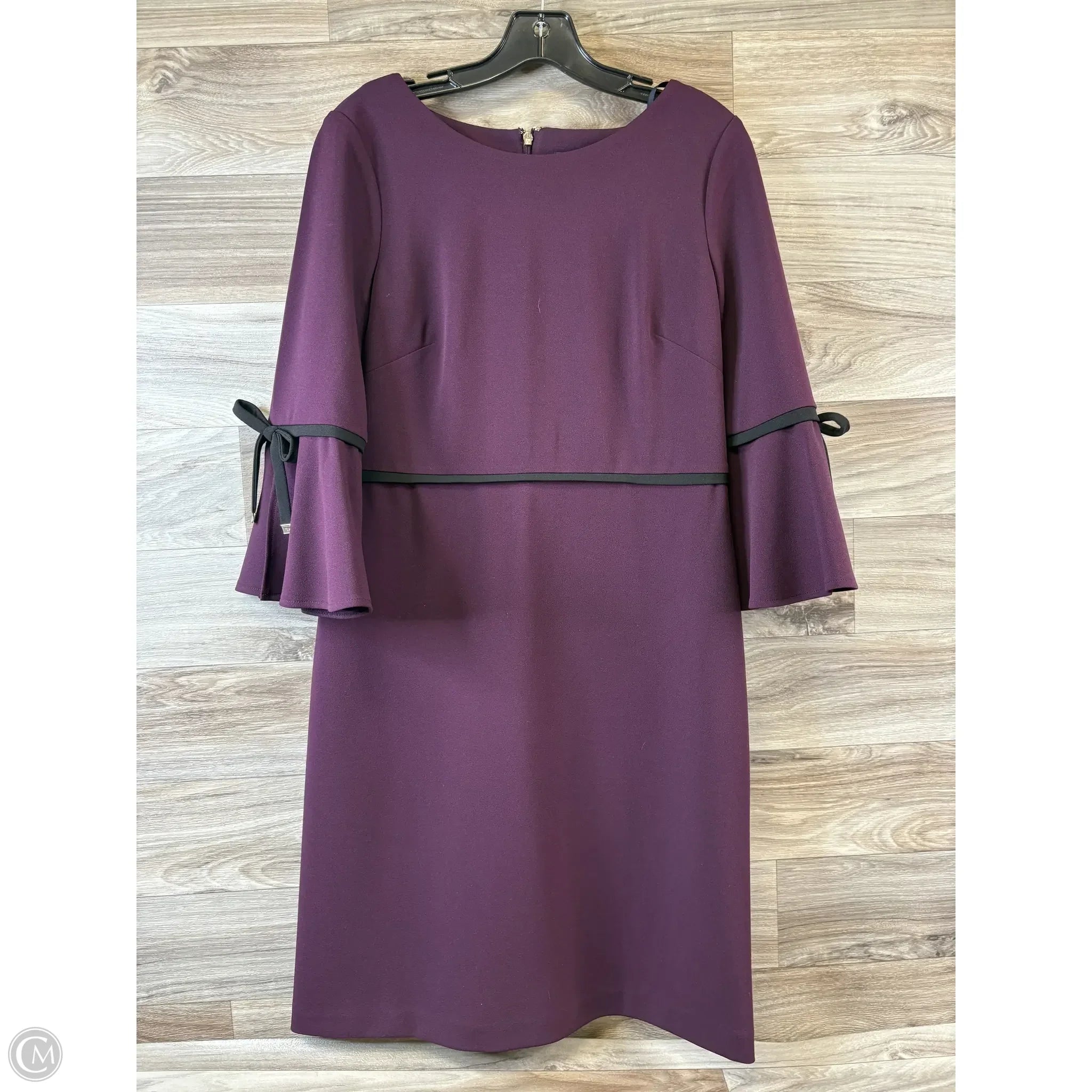 Dress Casual Midi By Tommy Hilfiger In Purple, Size: M Tunics Sale discount
