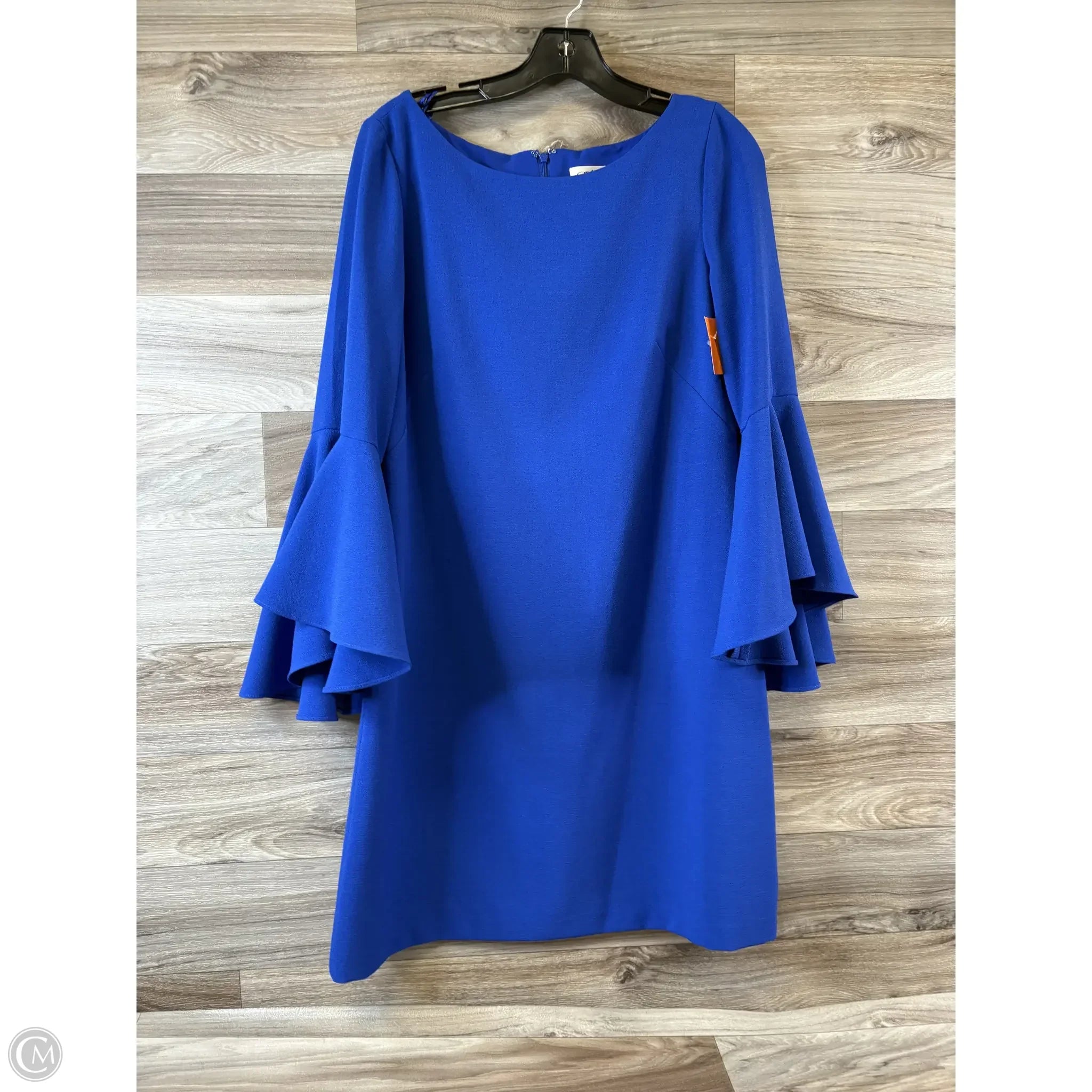 Dress Casual Midi By Eliza J In Blue, Size: M Tunics Essential wardrobe