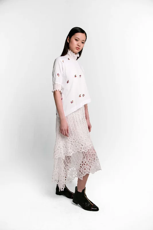 Dries dress in pirate embroideries Tunics Trendy modern