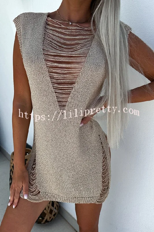 Lilipretty Liberty Island Hollow Out Knit Beach Mini Dress Fashionable A-Line Mini Dress Lilipretty Liberty Island Hollow Out Knit Beach Mini Dress Fashionable A-Line Mini Dress
