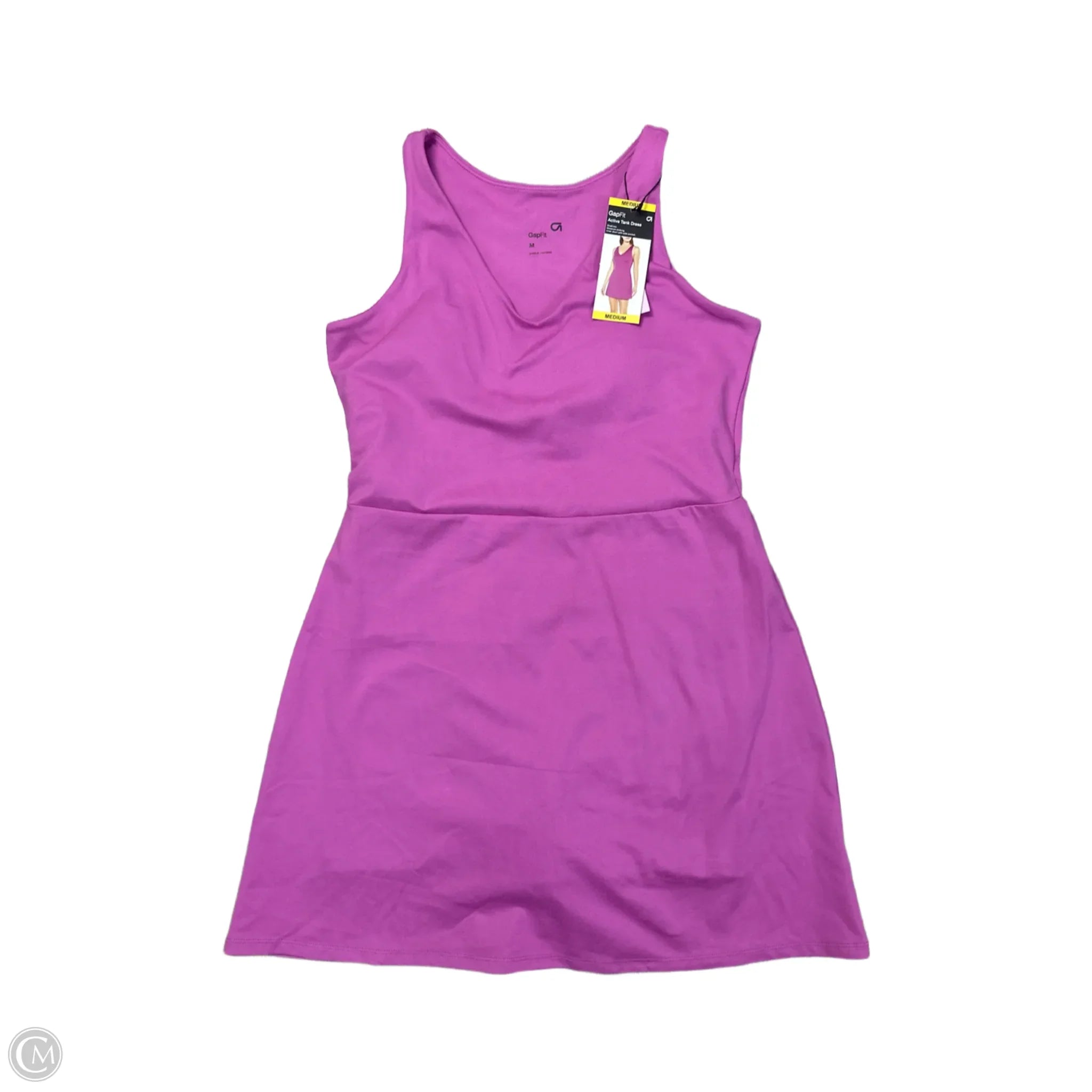 Athletic Dress By Gapfit In Pink, Size: M Tunics Evening elegant