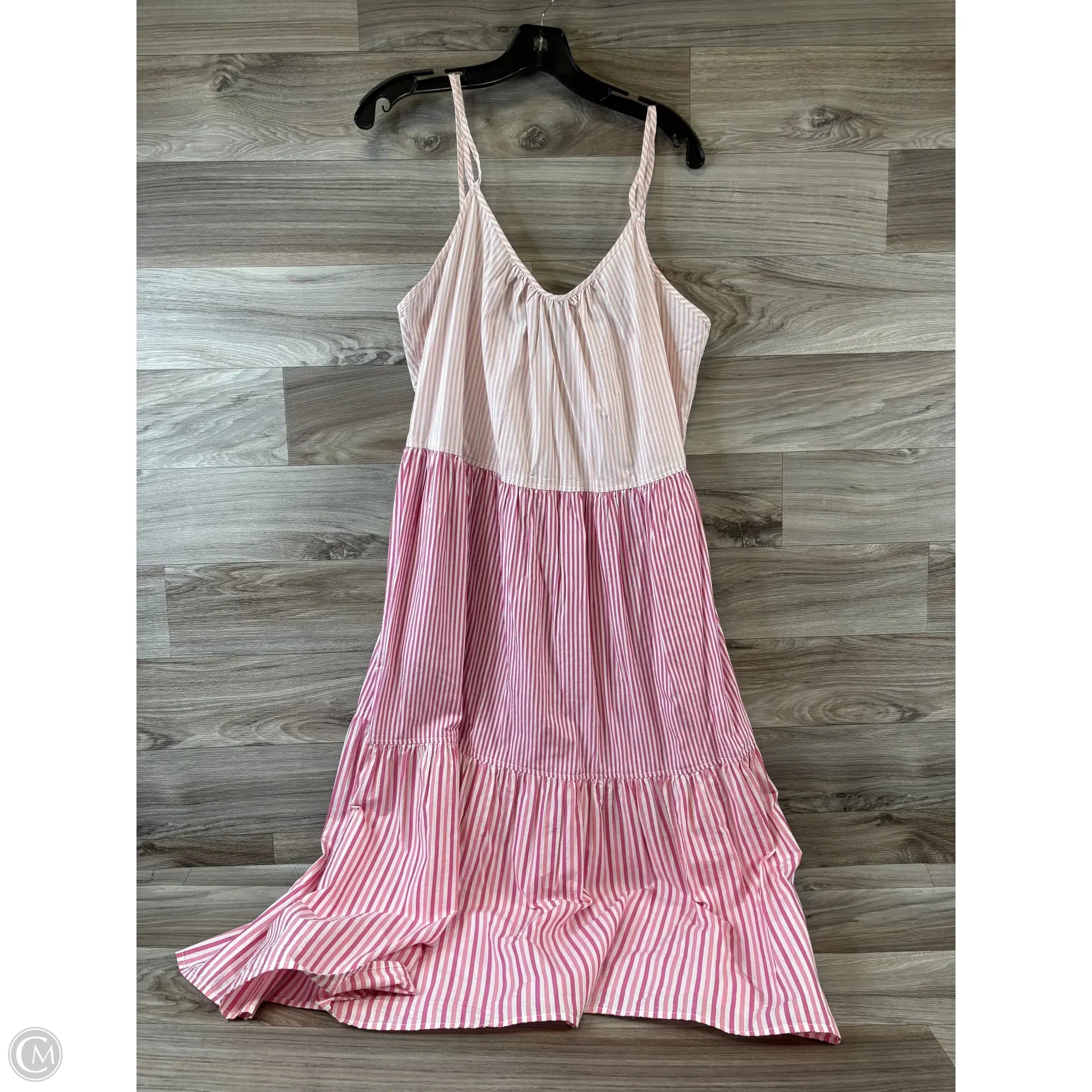 Dress Casual Midi By Free Assembly In Pink, Size: L Tunics Distressed trendy
