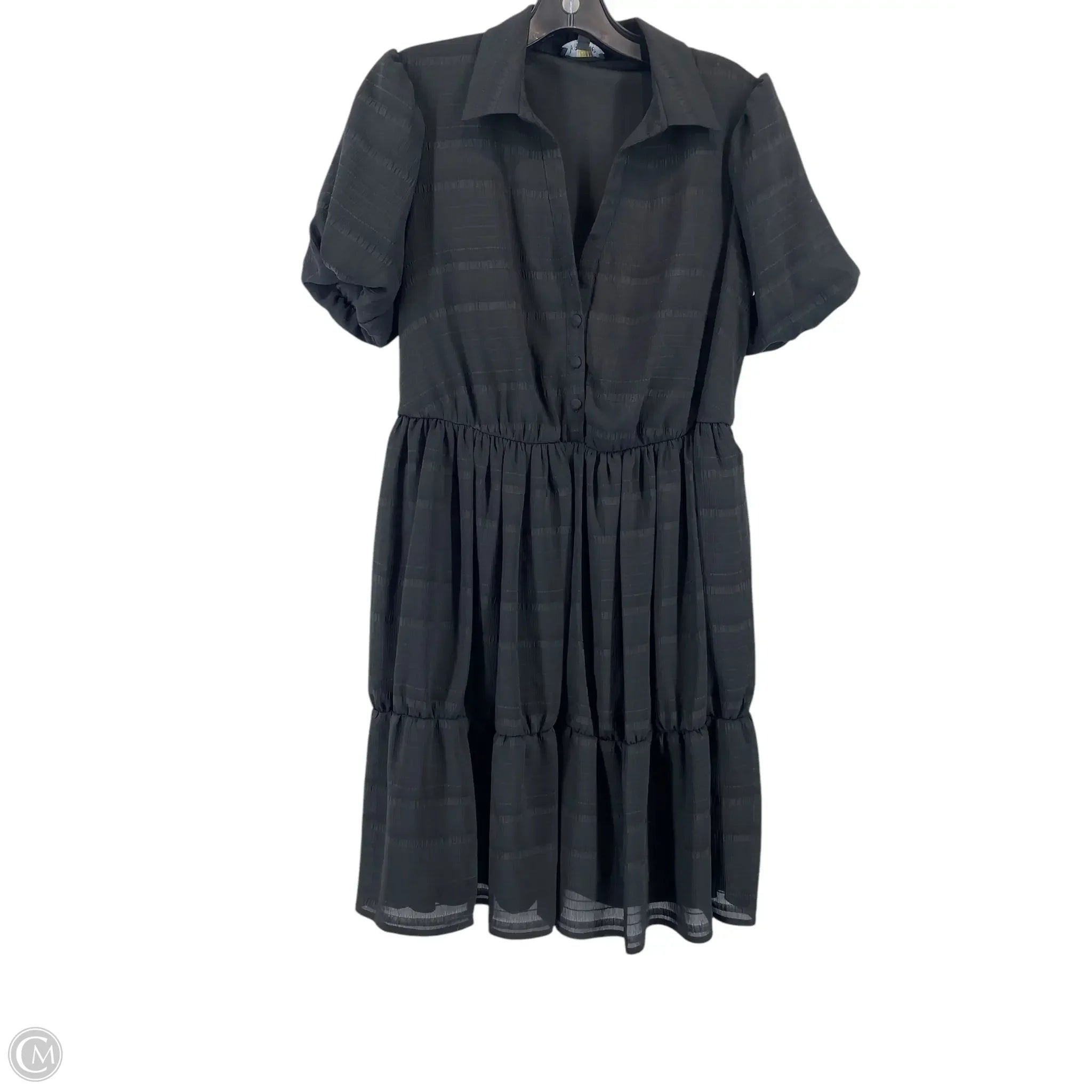 Dress Casual Short By Kensie In Black, Size: 4 Tunics Cozy comfortable