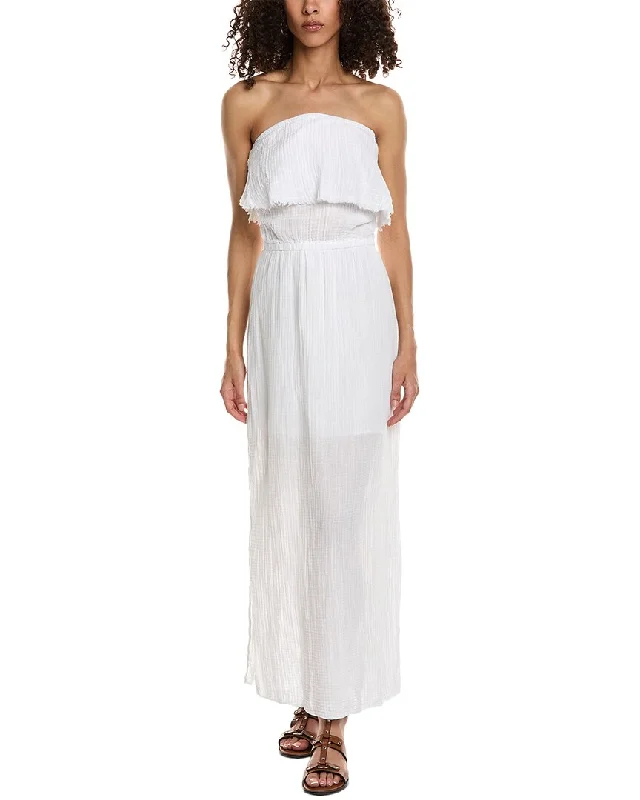 Michael Stars Tara Tube Maxi Dress Pencil Office Professional