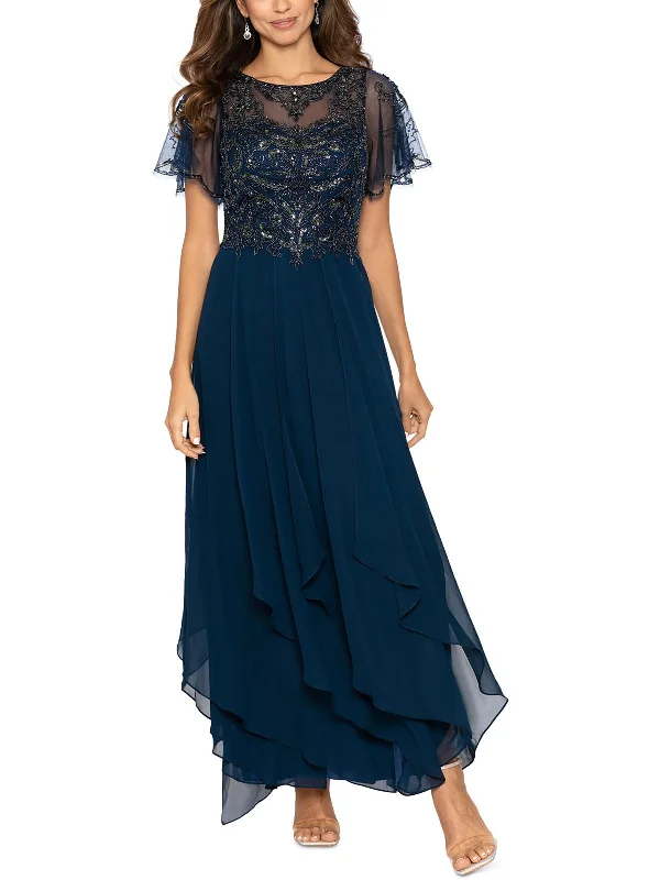 Womens Sequined Long Evening Dress Tunics Designer luxury
