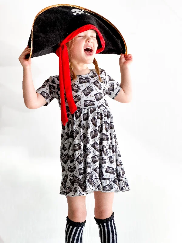 PIRATE CREW DREAM RUFFLE DRESS Tunics stripes playful