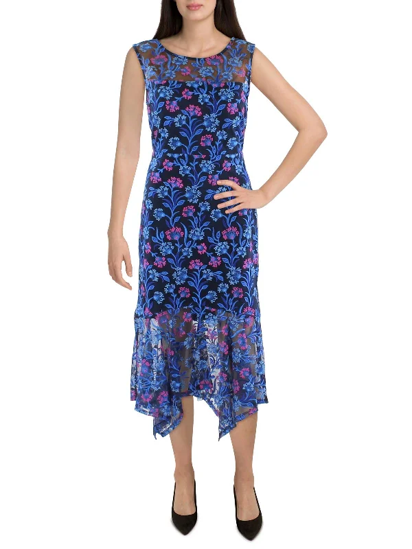 Womens Illusion Long Cocktail And Party Dress Tunics Top rated