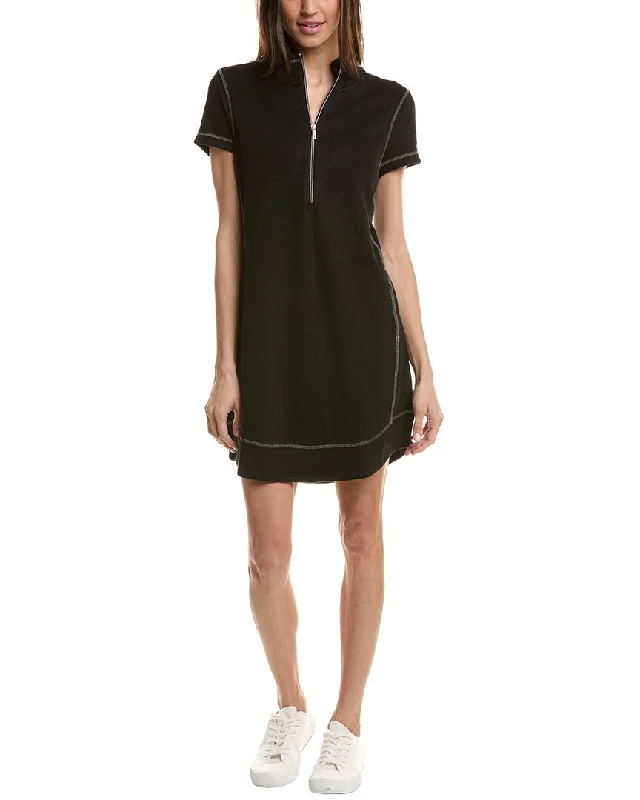 Tommy Bahama Sport Tobago Bay 1/2-Zip Mini Dress Maxi Flowy Bohemian