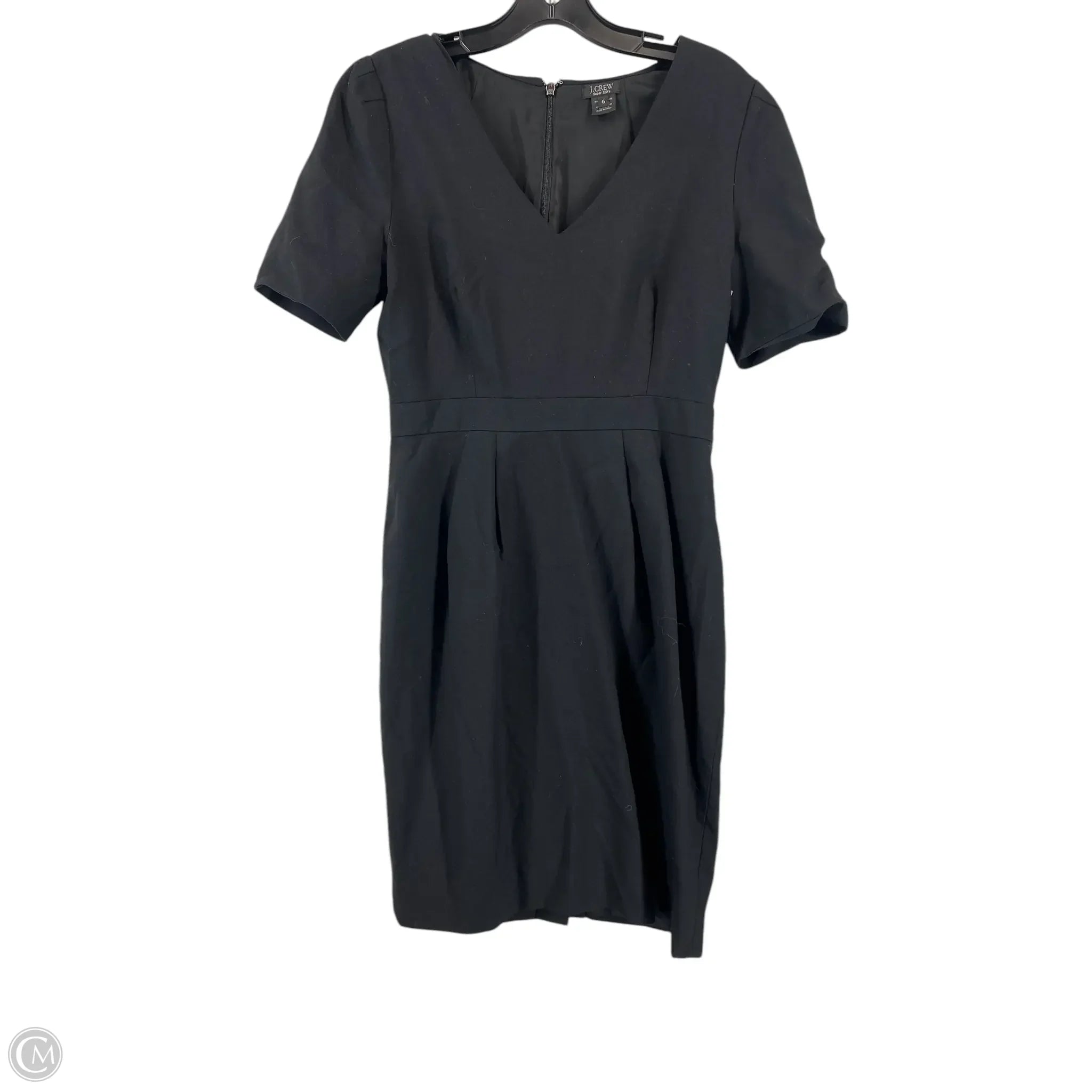 Dress Casual Short By J. Crew In Black, Size: 6 Tunics Brand named