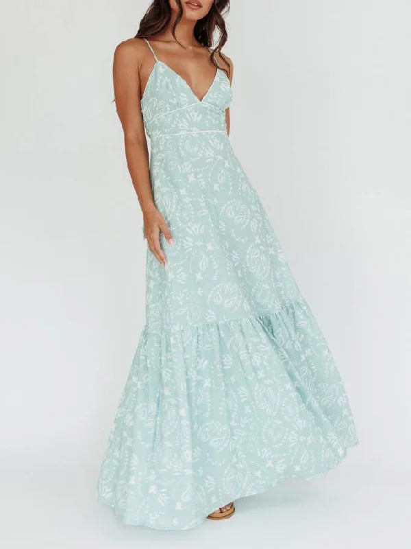 Toni Maxi Dress - Mint Tunics Corduroy durable