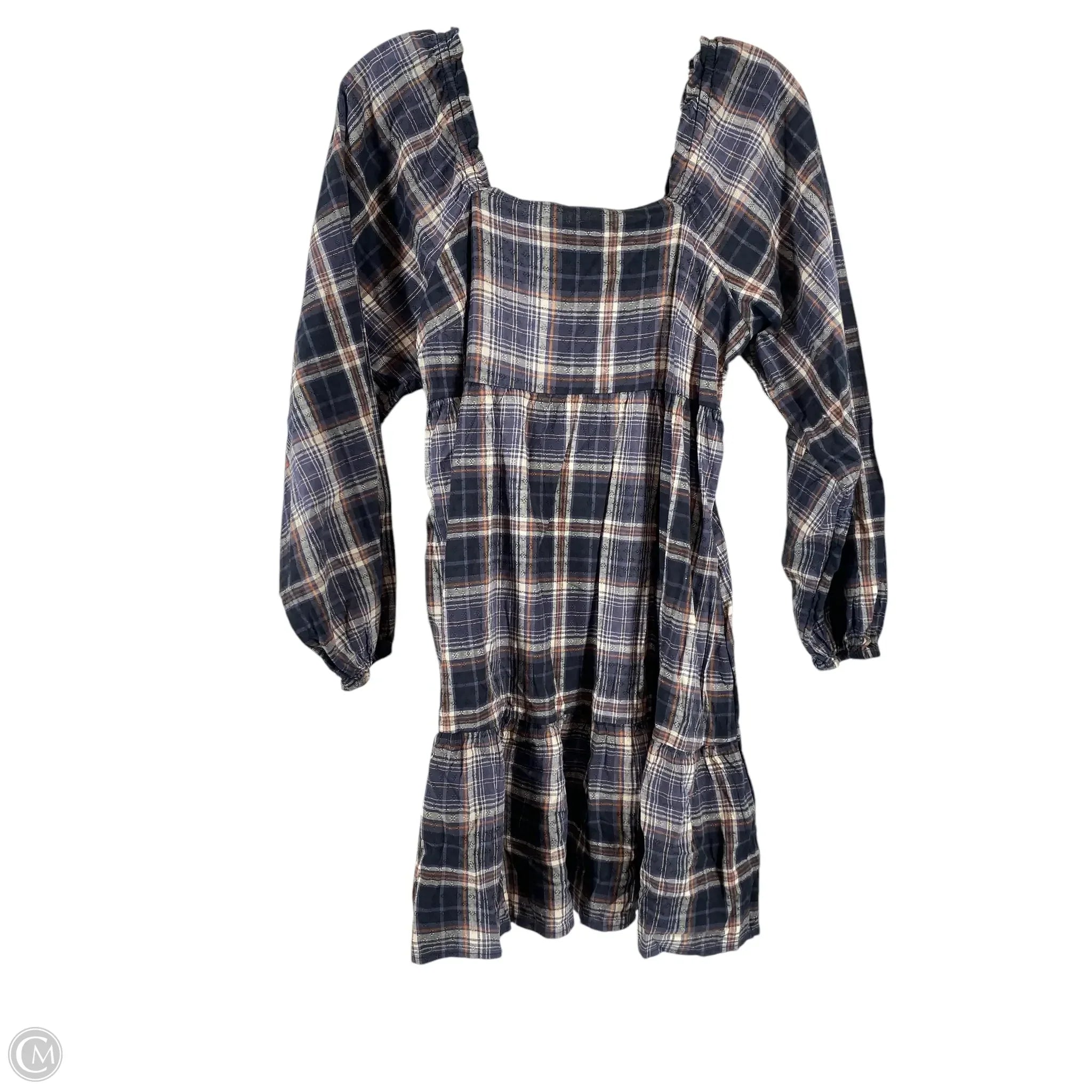 Dress Casual Short By Universal Thread In Plaid Pattern, Size: S Tunics Business professional Dress Casual Short By Universal Thread In Plaid Pattern, Size: S Tunics Business professional