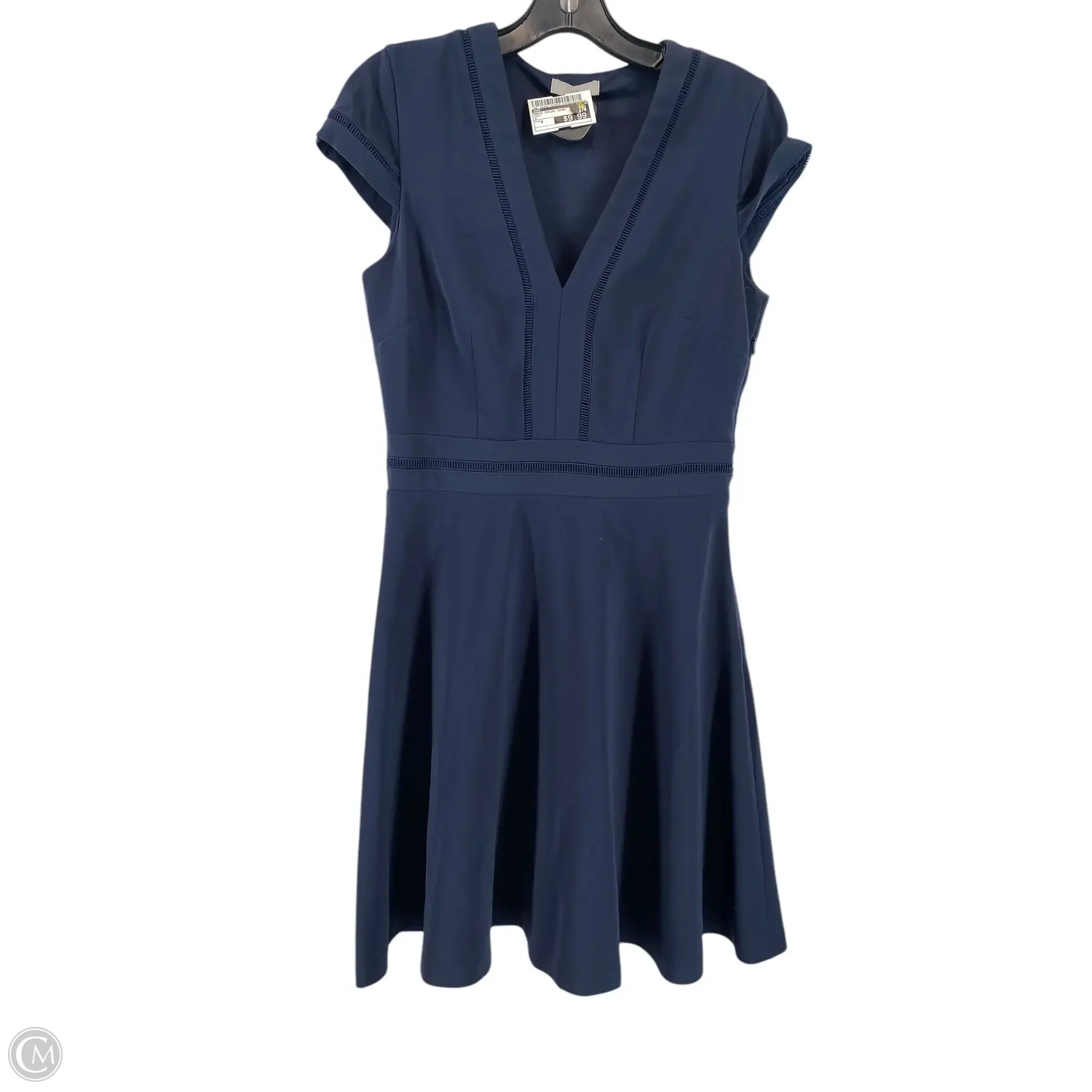 Dress Casual Short By H&m In Navy, Size: 6 Tunics Handmade artisanal