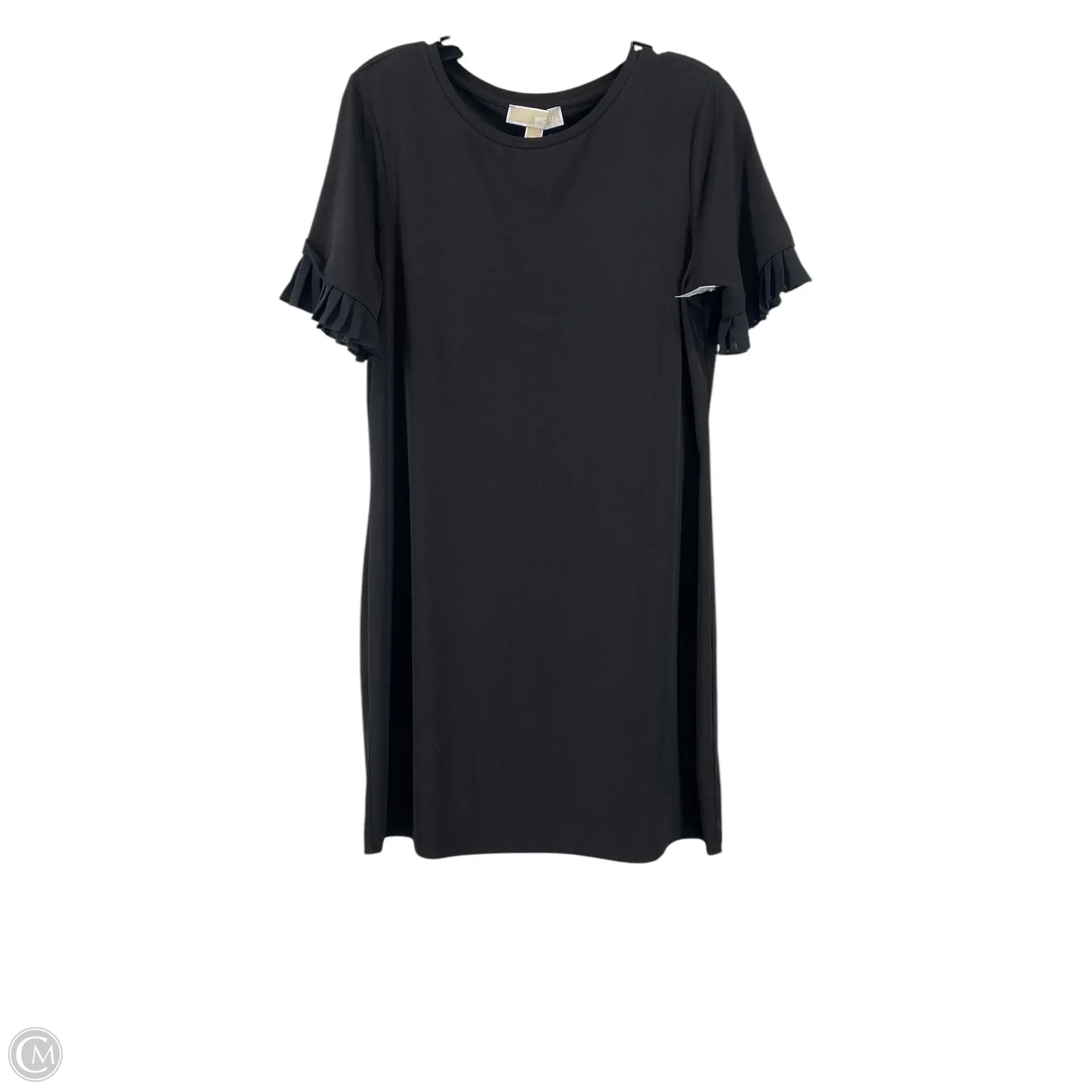 Dress Casual Short By Michael By Michael Kors In Black, Size: M Tunics Chic elegant