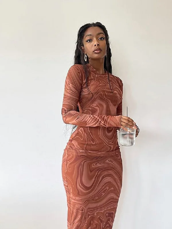 Long Sleeve Bodycon Dresses For Women Evening Party Clothes O-neck Mid Calf Sexy Vestidoes De Mujer One Piece Outfits Streetwear Tunics Solid Classic Long Sleeve Bodycon Dresses For Women Evening Party Clothes O-neck Mid Calf Sexy Vestidoes De Mujer One Piece Outfits Streetwear Tunics Solid Classic
