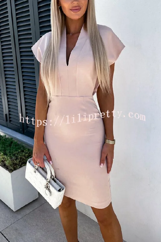 Lilipretty Perfectly Highlights The Figure V-neck Bodycon Mini Dress Comfortable Wrap Mini Dress Lilipretty Perfectly Highlights The Figure V-neck Bodycon Mini Dress Comfortable Wrap Mini Dress
