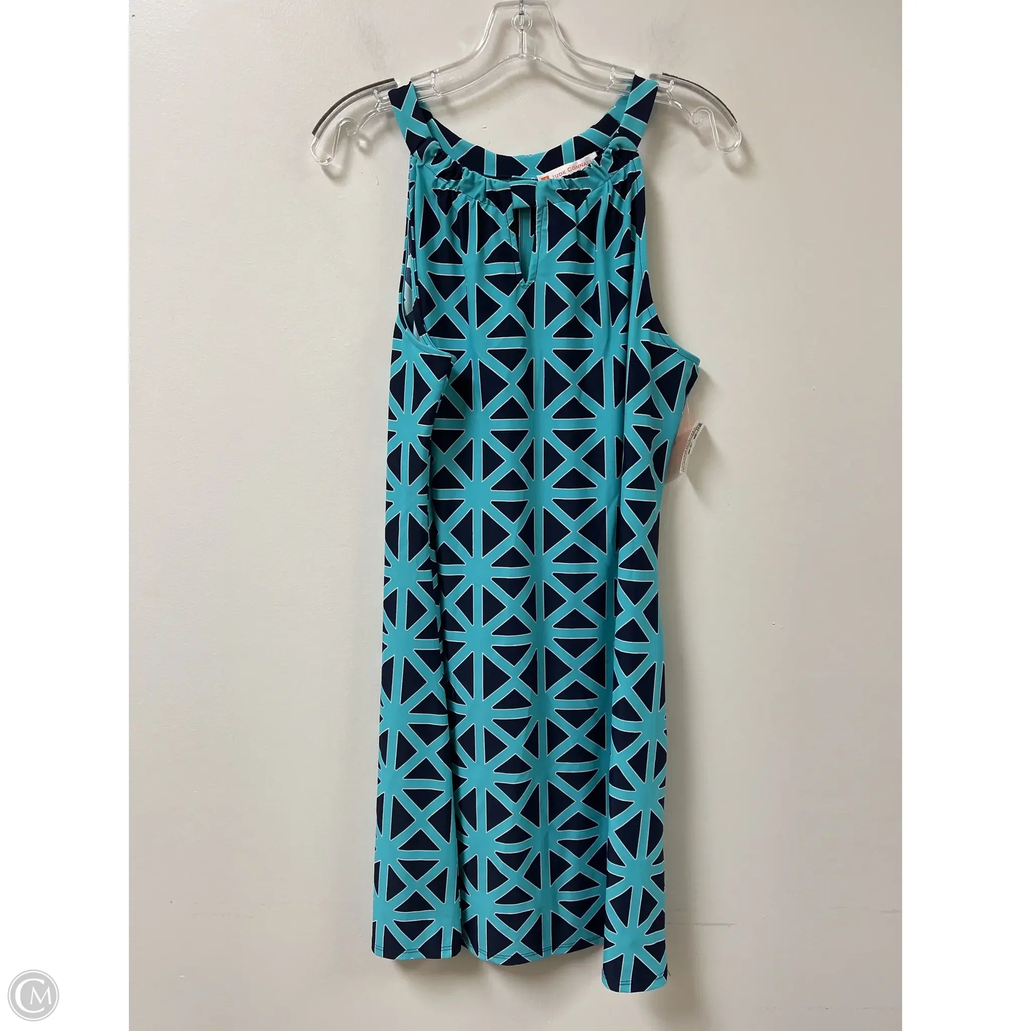 Dress Casual Short By Jude Connally In Blue, Size: Xl Turtleneck Warm Winter