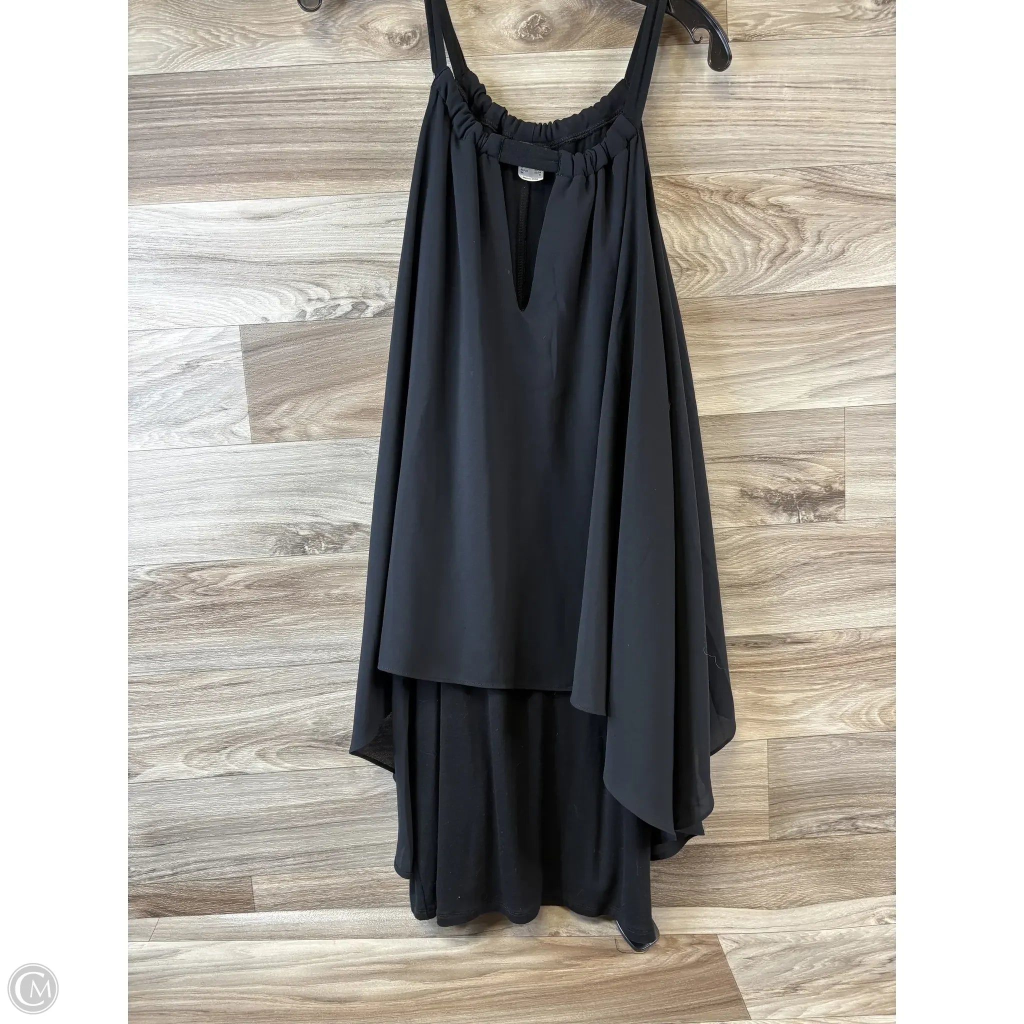 Dress Casual Short By Venus In Black, Size: L Tunics Stylish elegant