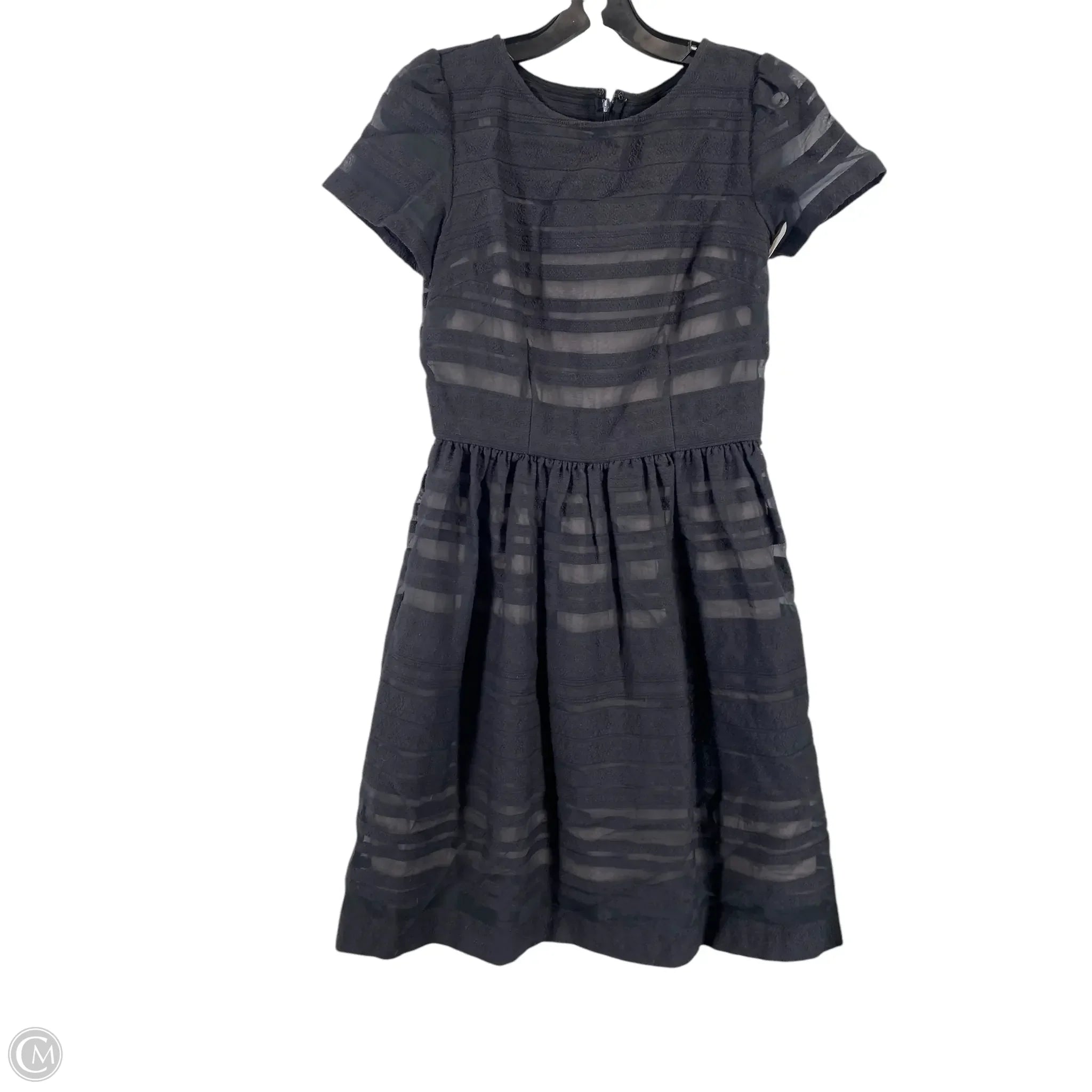 Dress Casual Short By Loft In Black, Size: 0 Tunics Practical easy-care