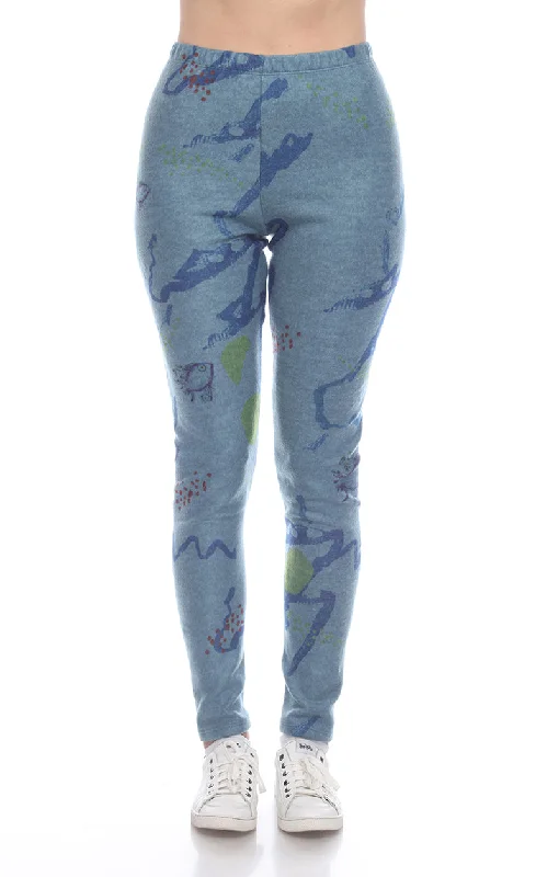 Bluefish Legging Fashionable Plus-Size Activewear