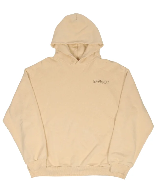 Yellow Hoodie Hoodie with Reflective Safety Nightwear