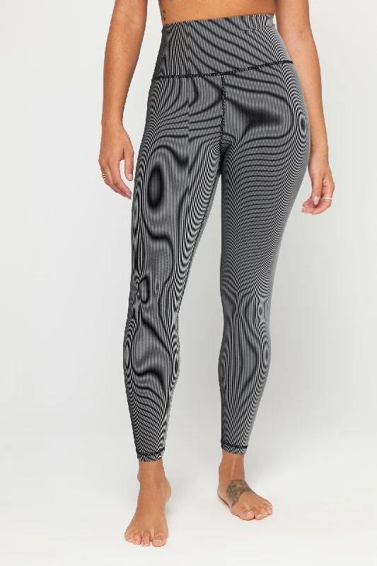 Ada 2-Tone Legging Elegant Textured Leggings