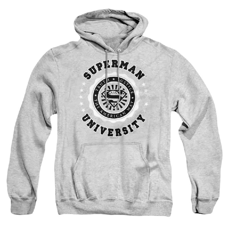 Superman Superman University - Pullover Hoodie Flutter Sleeve Feminine