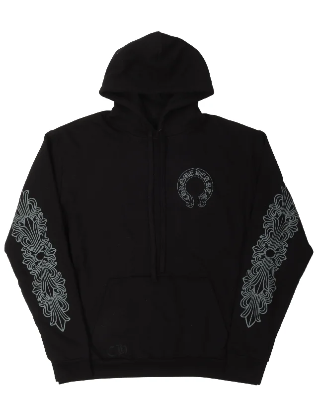Friends & Family Horseshoe Logo Hoodie Hoodie with Logo Branding Identity
