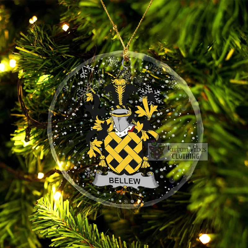 Bellew Irish Clan Christmas Glass Ornament with Coat of Arms Tailored Straight A-Line Bellew Irish Clan Christmas Glass Ornament with Coat of Arms Tailored Straight A-Line