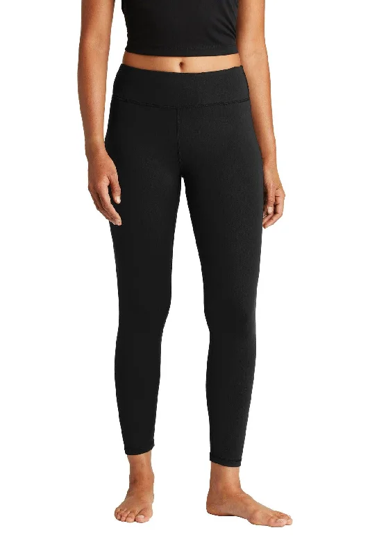Sport-Tek  Ladies 7/8 Legging. LPST890 Trendy Side-Pocket Leggings