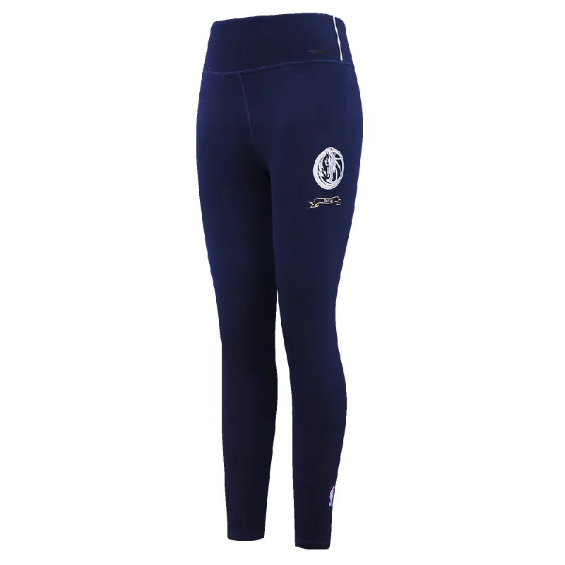 LEGGINGS NBA DALLAS MAVERICKS PRO PREP PARA MUJER Fashionable Lacy Detail Leggings